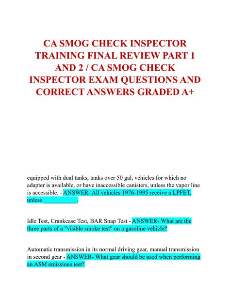 liquid fuel leak check|The Functional Inspection Part of the CA Smog Check. Check。